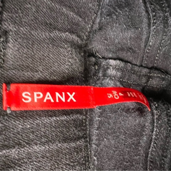 SPANX Jean-ish Ankle Denim Leggings Faded Black Size Small - Picture 8 of 10